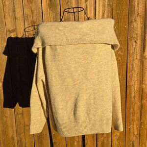 H&M Off-the-Shoulder Sweater